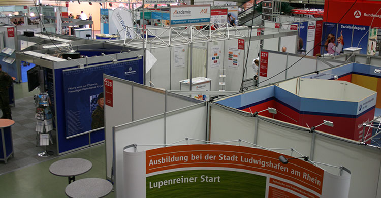 In der Eberthalle k&ouml;nnen Ausstellungen und Messen stattfinden.