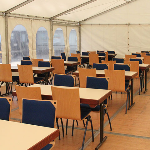 Unternehmensjubil&auml;um, Firmenfeier oder Weihnachtsfest - in der Eberthalle ist Platz hierf&uuml;r.