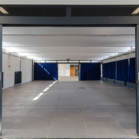 Pressezentrum f&uuml;r Pressekonferenzen zu Sport oder Politik